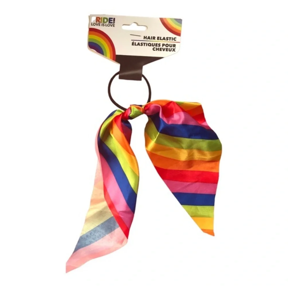 2pack‎ PRIDE rainbow headband head wrap hair scarf elastic hair accessories FREE